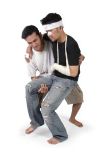 falling from my ladder